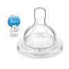 imagePhilips AVENT AntiColic Nipple Clear Medium Flow 2 Count Pack of 1 SCF423271 Count Pack of 1