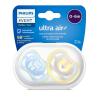 imagePhilips AVENT Ultra Air Pacifier 06 Months ElephantLion 4 Pack SCF085074 Count Pack of 1