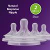 imagePhilips Avent Natural Response Nipple Slow Flow Flow 2 4Pack SCY96204Flow 2