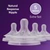 imagePhilips Avent Natural Response Nipple Slow Flow Flow 2 4Pack SCY96204Flow 5