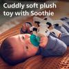 imagePhilips Avent Soothie Snuggle Pacifier Holder with Detachable Pacifier 0m Cow SCF34705