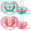 imagePhilips Avent Ultra Air Pacifier 18 Months Pink and Green 4 Pack SCF34945Pink