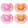 imagePhilips AVENT Ultra Air Pacifier 618 Months WhaleStarfish 4 Pack SCF08510