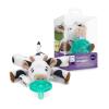 imagePhilips Avent Soothie Snuggle Pacifier Holder with Detachable Pacifier 0m Cow SCF34705