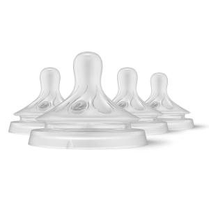 imagePhilips Avent Natural Response Nipple Slow Flow Flow 2 4Pack SCY96204Flow 2