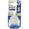 imagePhilips AVENT BPA Free Classic Medium Flow Nipple 2Pack