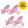 imagePhilips AVENT Soothie 318 months pinkpink 4 pack SCF19247PinkPurple