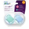 imagePhilips AVENT Ultra Air Pacifier 06 Months PinkPeach 4 Pack SCF24540BlueGreen