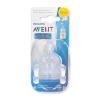 imagePhilips AVENT AntiColic Nipple Clear Newborn Pack of 2 SCF42127Clear