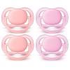 imagePhilips AVENT Ultra Air Pacifier 06 Months PinkPeach 4 Pack SCF24540PinkPeach