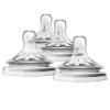 imagePhilips Avent Natural Baby Bottle Fast Flow Nipple 6M Flow 4 SCF65443 Pack of 4