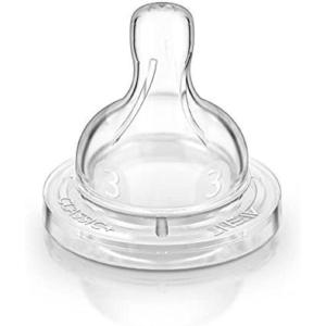 imagePhilips AVENT BPA Free Classic Medium Flow Nipple 2Pack