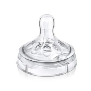imagePhilips AVENT BPA Free Natural Medium Flow Nipples 2Pack