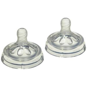 imagePhilips AVENT Natural Baby Bottle Medium Flow Nipple 3M One Size 2 Count