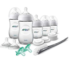 imagePhilips Avent Natural Baby Bottle Newborn Starter Gift Set SCD20603