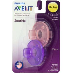imagePhilips Avent BPA Free Soothie PacifierColor May Vary 03m 2 ea
