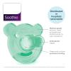 imagePhilips AVENT Soothie Shapes Pacifier PinkPurple 318 Months 2 Pack SCF19405PinkPurple