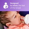 imagePhilips Avent Natural Baby Bottles with First Flow Nipple 2OZ60ML 2 Pack SCF01925Clear