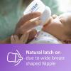imagePhilips Avent Natural Baby Bottles with First Flow Nipple 2OZ60ML 2 Pack SCF01925Clear