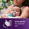 imagePhilips Avent Ultra Soft Day amp Night Pacifiers  for Babies 618 Months Glow in the Dark Symmetrical Silicone Nipple BPAFree Sterilizing Cases 4 Pack SCF09410