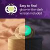 imagePhilips Avent Ultra Soft Day amp Night Pacifiers  for Babies 618 Months Glow in the Dark Symmetrical Silicone Nipple BPAFree Sterilizing Cases 4 Pack SCF09410