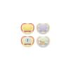 imagePhilips Avent Ultra Air Day amp Night Pacifiers Orthodontic Design for Babies 06 Months Glow in The Dark Soft Silicone Symmetrical Nipple BPAFree 2 Sterilizing Cases 4 Pack SCF08731